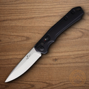 Bear & Son Auto Bold Action XVI Folding Knife 3.25" CPM S35VN Steel Blade Black Aluminum Handle