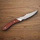 Bear & Son Caper Fixed Knife 2.5" 440 Steel Blade Rosewood Handle