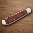 Bear & Son Mini Trapper Pocket Knife Stainless Steel Blade Rosewood Handle