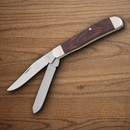 Bear & Son Mini Trapper Pocket Knife Stainless Steel Blade Rosewood Handle
