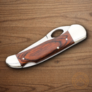 Bear & Son Cowhand Folding Knife 3.38" Stainless Steel Blade Rosewood Handle