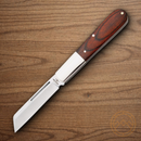 Bear & Son Large Barlow Folding Knife 3" High Carbon Steel Blade Rosewood Handle