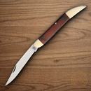 Bear & Son Toothpick Folding Knife 3.63" 440 Steel Blade Rosewood Handle