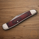 Bear & Son Peanut Folding Knife Stainless Steel Blade Rosewood Handle