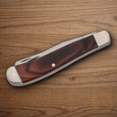 Bear & Son Slimline Trapper Pocket Knife Stainless Steel Blade Rosewood Handle