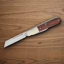 Bear & Son Large Barlow Pocket Knife 440 Steel Blade Rosewood Handle