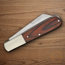 Bear & Son Large Barlow Pocket Knife 440 Steel Blade Rosewood Handle