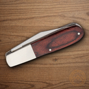 Bear & Son Barlow Pocket Knife Stainless Steel Blade Rosewood Handle