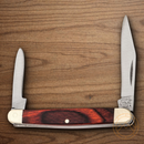 Bear & Son Minuteman Pocket Knife Stainless Steel Blade Rosewood Handle