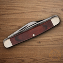 Bear & Son Small Stockman Pocket Knife Stainless Steel Blade Rosewood Handle