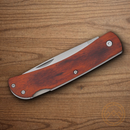 Bear & Son Lockback Folding Knife 3.5" Stainless Steel Blade Rosewood Handle