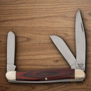 Bear & Son Large Stockman Pocket Knife Stainless Steel Blades Rosewood Handle
