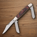 Bear & Son Large Stockman Pocket Knife Stainless Steel Blades Rosewood Handle