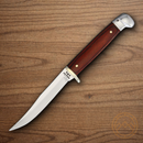 Bear & Son Small Hunter Fixed Knife 3" Stainless Steel Blade Rosewood Handle