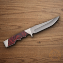 Bear & Son Trophy Hunter Fixed Knife 5" Stainless Steel Blade Rosewood Handle