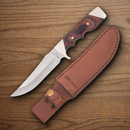 Bear & Son Trophy Hunter Fixed Knife 5" Stainless Steel Blade Rosewood Handle