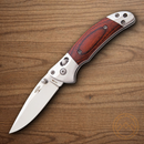 Bear & Son Slidelock Folding Knife 2.75" 14C28N Sandvik Steel Blade Rosewood Handle