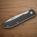 Bear & Son Folding Knife 3.5" D2 Tool Steel Blade Black G10 Handle