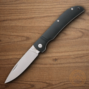 Bear & Son Folding Knife 3.5" D2 Tool Steel Blade Black G10 Handle