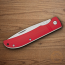 Bear & Son Folding Knife 3.5" D2 Tool Steel Blade Red G10 Handle