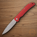 Bear & Son Folding Knife 3.5" D2 Tool Steel Blade Red G10 Handle