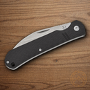 Bear & Son Folding Knife 3.25" D2 Tool Steel Blade Carbon Fiber Handle