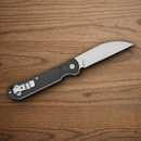 Bear & Son Wharncliffe Folding Knife 3.25" D2 Tool Steel Blade Black G10 Handle