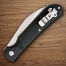 Bear & Son Wharncliffe Folding Knife 3.25" D2 Tool Steel Blade Black G10 Handle