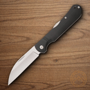 Bear & Son Lockback Folding Knife 3.13" Stainless Steel Blade Black G10 Handle