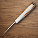 Bear & Son Baby Barlow Pocket  Knife 440 Steel Blade India Stag Bone Handle