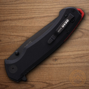 Bear & Son Folding Knife 3.5" Stainless Steel Blade Black G10 Handle