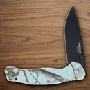 Bear & Son Brisk 2.0 Folding Knife 3.5" 440 Steel Blade Stainless Handle
