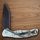 Bear & Son Brisk 2.0 Folding Knife 3.5" 440 Steel Blade Stainless Handle