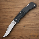 Bear & Son Lightweight Folding Knife High Carbon Steel Blade Black Zytel Handle
