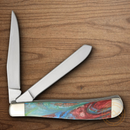 Bear & Son Slimline Trapper Pocket Knife Sainless Steel Blade Synthetic Handle