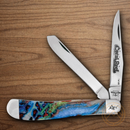 Bear & Son Slimline Trapper Pocket Knife Sainless Steel Blade Synthetic Handle