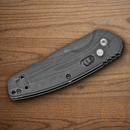 Bear & Son Auto Bold Action X Folding Knife 3" 14C28N Sandvik Steel Blade Black G10 Handle.