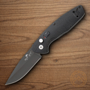 Bear & Son Auto Bold Action X Folding Knife 3" 14C28N Sandvik Steel Blade Black G10 Handle.