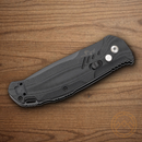 Bear & Son Auto Bold Action XI Folding Knife 3.25" 14C28N Sandvik Steel Blade Black G10 Handle.
