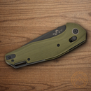 Bear & Son Auto Katakt I Folding Knife 3.38" Bohler M390 Steel Blade OD Green G10 Handle