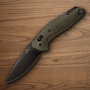 Bear & Son Auto Katakt I Folding Knife 3.38" Bohler M390 Steel Blade OD Green G10 Handle