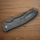 Bear & Son Auto Bold Action V Folding Knife 3.25" 14C28N Sandvik Steel Blade Black G10 Handle