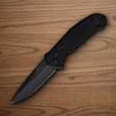 Bear & Son Auto Bold Folding Knife 3.25" D2 Tool Steel Blade Black Handle