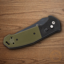 Bear & Son Auto Bold Action V Folding Knife 3.63" 14C28N Sandvik Steel Blade Black G10 Handle