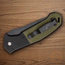 Bear & Son Auto Bold Action V Folding Knife 3.63" 14C28N Sandvik Steel Blade Black G10 Handle