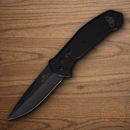 Bear & Son Auto Bold Action V Folding Knife 4" D2 Tool Steel Blade Black G10 Handle