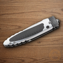 Bear & Son Auto Incognito Folding Knife 2.5" 14C28N Sandvik Steel Blade Stainless/Carbon Fiber Handle