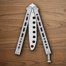 Bear & Son Bear Song IX Folding Knife 3.38" Stainless Steel Blade Gray Stainless Handle