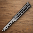 Bear & Son Bear Song IX Folding Knife 3.38" Stainless Steel Blade Gray Stainless Handle