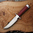 Blackjack Model 4 Fixed Knife 6.75" Stainless Steel Blade Linen Micarta Handle